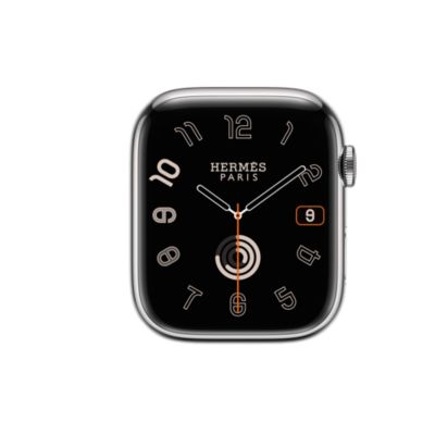 Series 9 case & Band Apple Watch Hermès Single Tour 45 mm