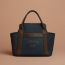 The Grooming Bag, bleu navy/feu