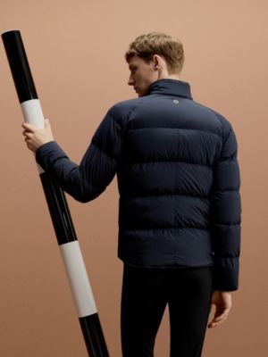 Piumino雙面衍縫大衣, 檢視: 佩戴, worn, 檢視共5張圖片的第5張