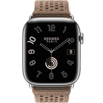 Band Apple Watch Hermès Single Tour 45 mm Tricot