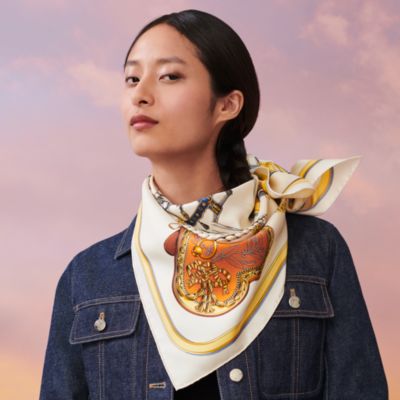 delicaat Agrarisch vice versa Women's Scarves and Silk Accessories | Hermès USA