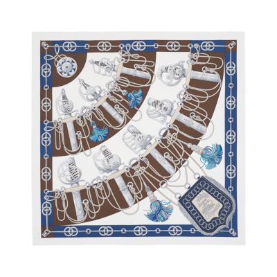 Shop HERMES Trio Scarf Ring (H601473S 00) by HanaFrance