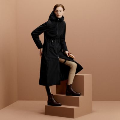 Cavale long horse riding parka