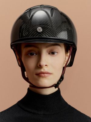 Carbone II riding helmet, View: Worn, worn, view 3 of 10