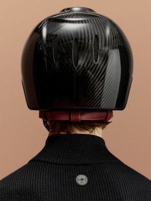 Carbone II riding helmet, View: Worn, worn, view 4 of 10