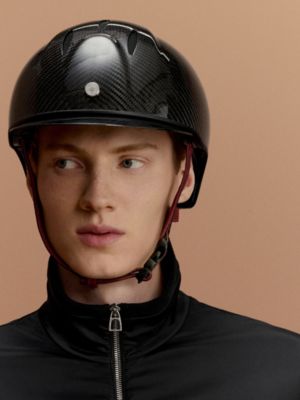 Carbone II riding helmet, View: Worn, worn, view 5 of 10