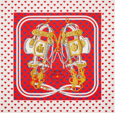 Seidentuch 90 Brides de Gala Love