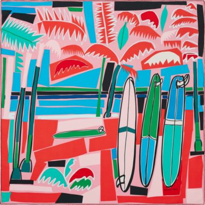 Sea, Surf and Fun scarf 90 - H003161Sv11