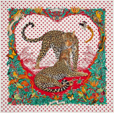 Jungle Love scarf 90 | Hermès Singapore