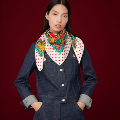 Jungle Love scarf 90 | Hermès Singapore