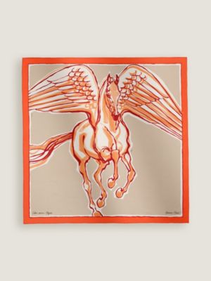 orange/beige/fauve