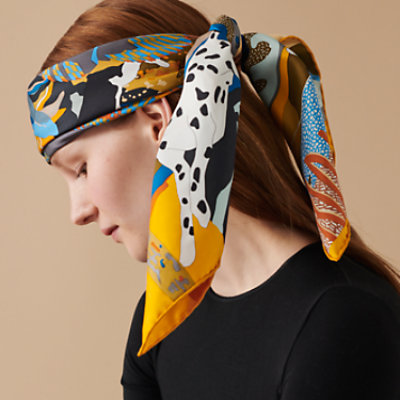 Damen Accessoires Tücher & Schals Kopftücher Hermès Kopftücher Foulard Hermes originale 
