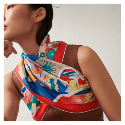 How to Tie a Hermes Scarf 4 ways - Later Ever After, BlogLater Ever After –  A Chicago Based Life, Style and Fashion Blog