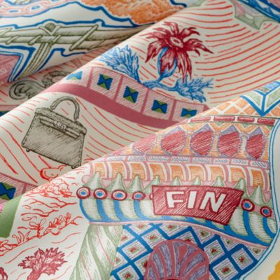 レディス, スカーフ、ショール＆マフラー, スカーフ＆シルク  