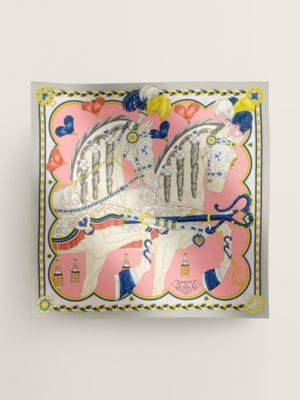 gris perle/rose bonbon/bleu