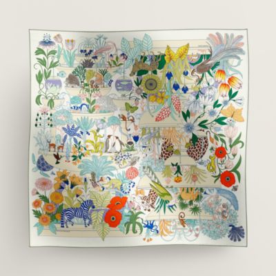 カレ 90 《プレシャス・パラダイス》 | Hermès - エルメス-公式サイト 