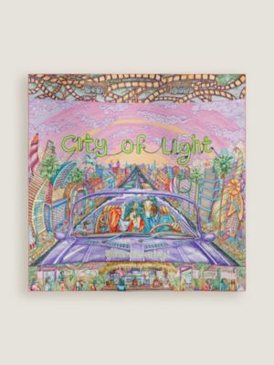 City of Light scarf 90