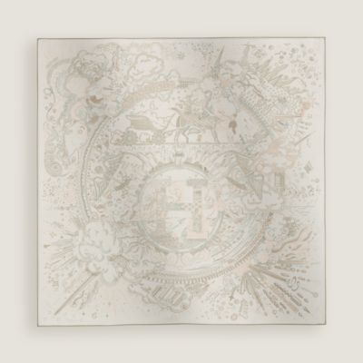 Please Hold The Line scarf 90 | Hermès USA