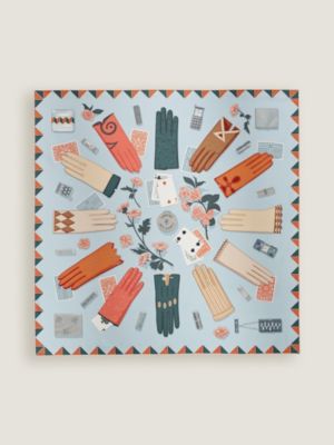 L'Heure des Gants scarf 90