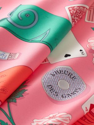 L'Heure des Gants 스카프 90, 보기: 세부 사진, detail, 3개 중 3번째 보기