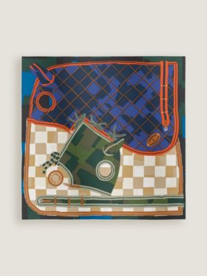 Camails a Carreaux 스카프 90