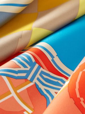 Camails a Carreaux scarf 90, View: Detail, detail, view 3 of 3