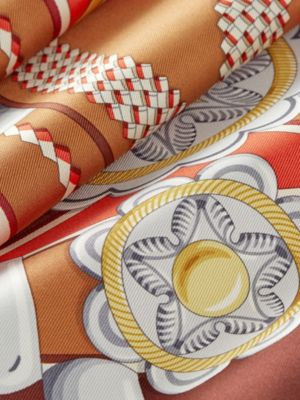 Flora y Plata scarf 90, View: Detail, detail, view 3 of 3