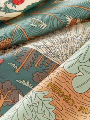 Dans les Bras de Selene scarf 90, View: Detail, detail, view 3 of 3