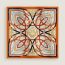 Harnais Legendaire scarf 90, blanc cassé/orange cuit/noir