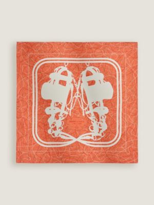 orange clair/blanc/kaki