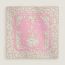 Brides de Gala au Fil de Soie scarf 90, blanc/rose/caramel