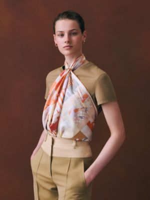カレ 90 《馬と私》, イメージ: 着用例, worn, ビュー3の4
