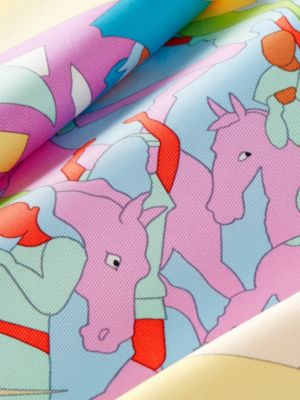 Mon Cheval et Moi scarf 90, View: Detail, detail, view 3 of 3
