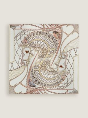blanc/bronze/bois de rose