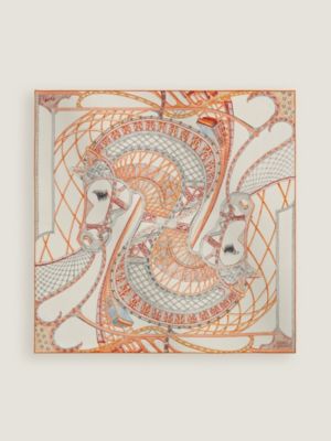 gris perle/orange/vert-de-gris