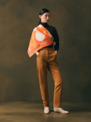 Selle en Eclats scarf 90, View: Worn, worn, view 2 of 3