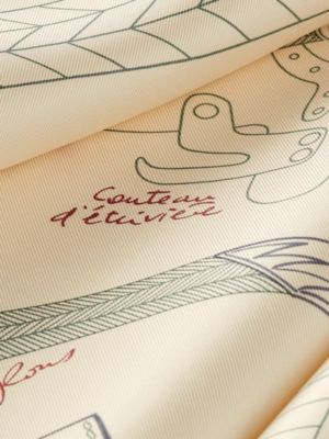 Lenço 90 Selle en Éclats, Exibir: Detalhes, detail, visualizar 4 de 4
