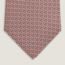 Pont de H tie, rouge/gris