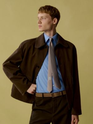 シルクツイルタイ 7&nbsp;cm《ポン・ドゥ・H》, イメージ: 着用例, worn, ビュー2の2