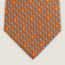 Corbata Balade en Forêt, orange/bleu/orange clair