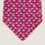 Repos des Cimes Twillbi tie, fuchsia/acier/blanc