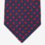 Clous Medor tie, marine/rouge