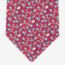 Papillons et Fleurs tie, framboise/ciel/océan