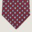 Par Ici&nbsp;! tie, bordeaux/ciel/bleu moyen