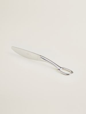 Couteau de table Attelage métal argenté
