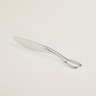 Attelage silver serving spoon | Hermès USA