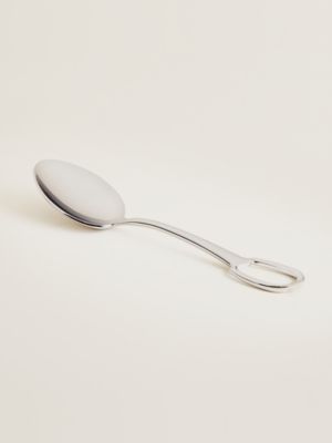 Attelage silver serving spoon