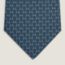 Hilario tie, marine/ciel
