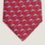 Colourful Jump tie, rouge vif/gris bleu/vert