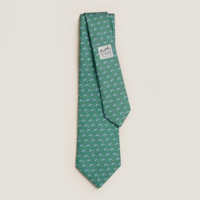 HERMES エルメス ネクタイ グリーン シルク100% 7328 EA - メルカリ - 小物